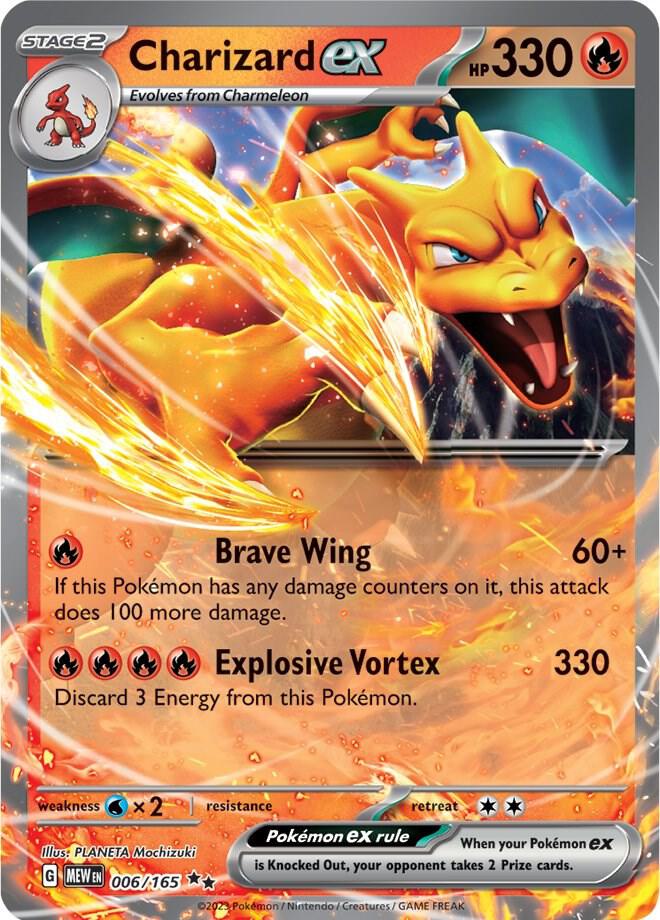 Charizard ex Pokemon Card