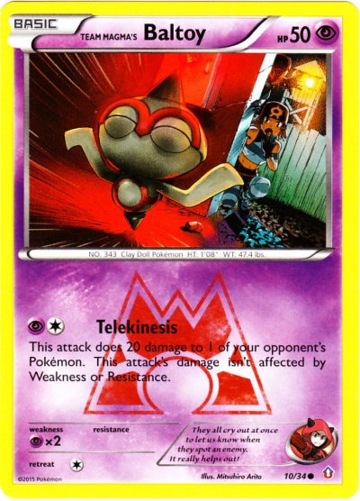 Team Magma's Baltoy