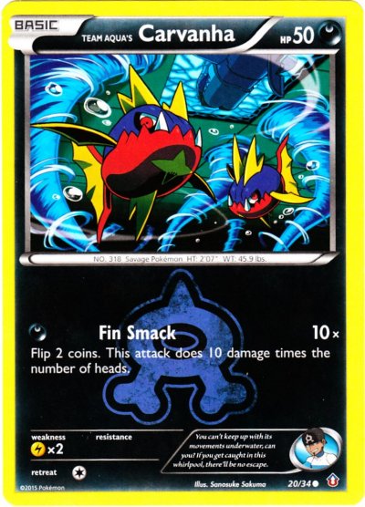 Team Aqua's Carvanha