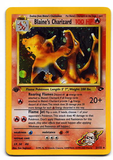 Blaine's Charizard