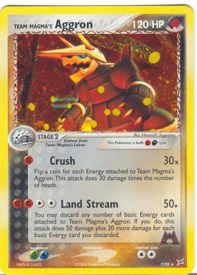 Team Magma's Aggron