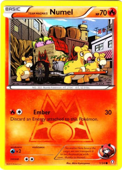 Team Magma's Numel