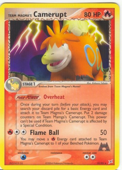 Team Magma's Camerupt
