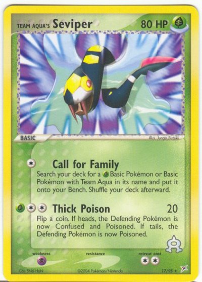 Team Aqua's Seviper
