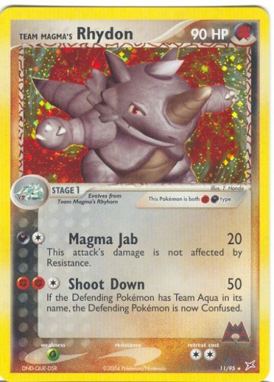 Team Magma's Rhydon
