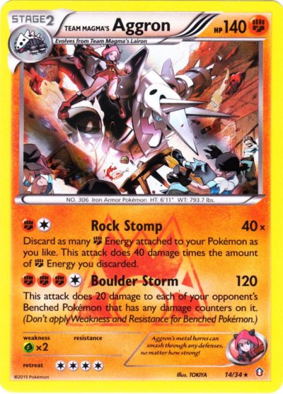 Team Magma's Aggron