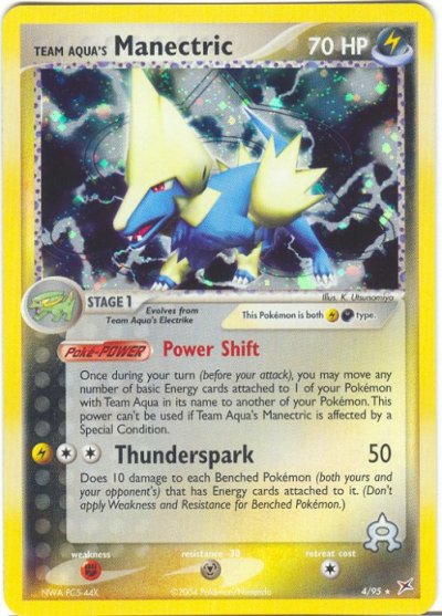Team Aqua's Manectric