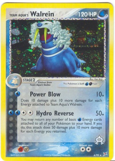 Team Aqua's Walrein