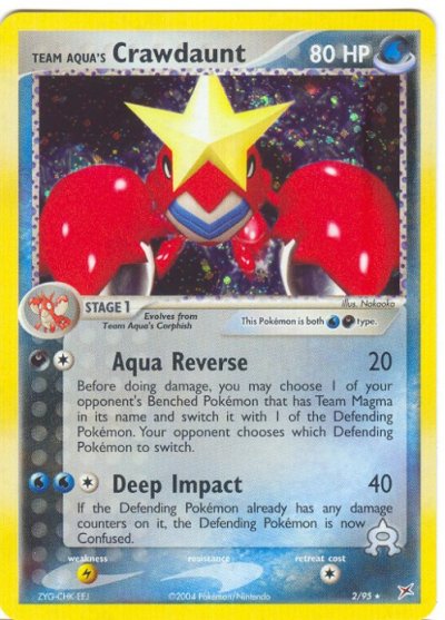 Team Aqua's Crawdaunt