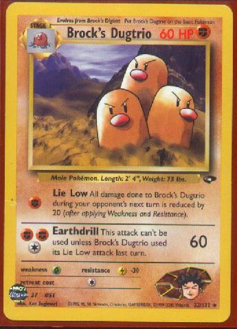 Brock's Dugtrio
