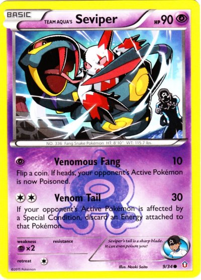 Team Aqua's Seviper