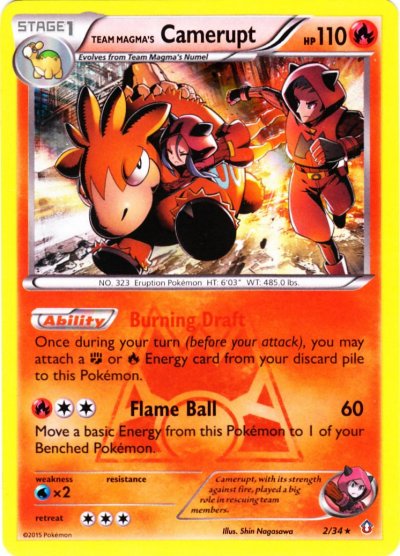Team Magma's Camerupt