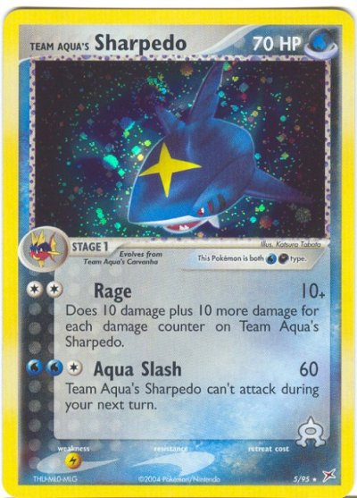 Team Aqua's Sharpedo