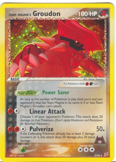Team Magma's Groudon